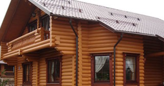Строительство дома из оцилиндрованного бревна в Сасово - от 135681 рублей