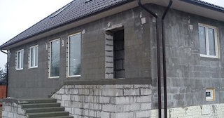 Фасад из газобетона для дома в Сасово - Строй-Ссв, качественная отделка от 2088 руб.